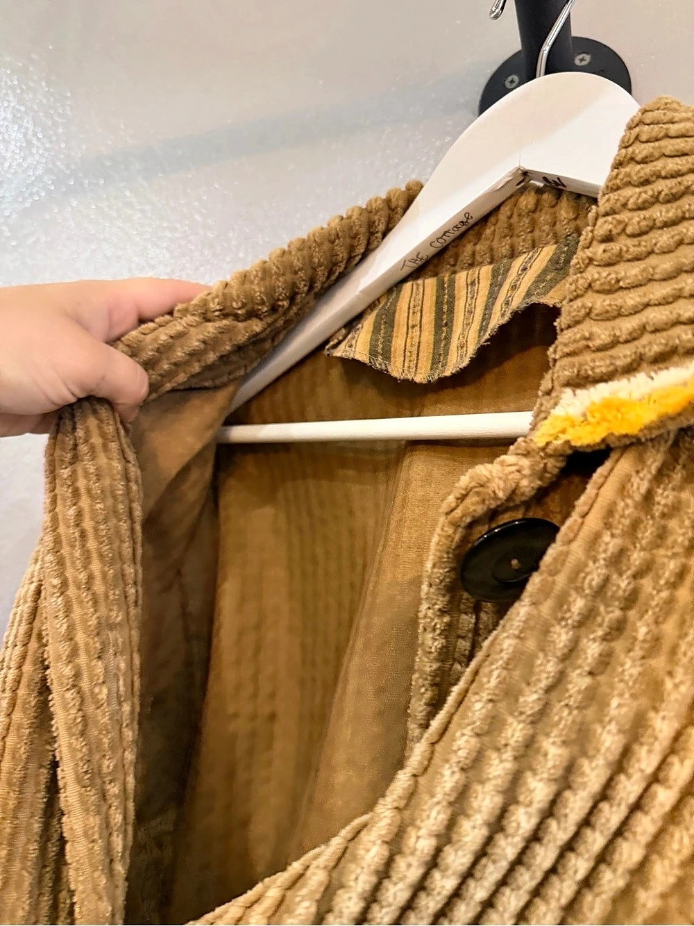 Tan Multipatterned Jacket - Picture 6 of 6